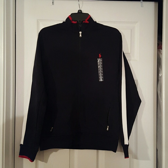 NWT! BOY'S POLO RALPH LAUREN TRACK JACKET - Picture 2 of 7